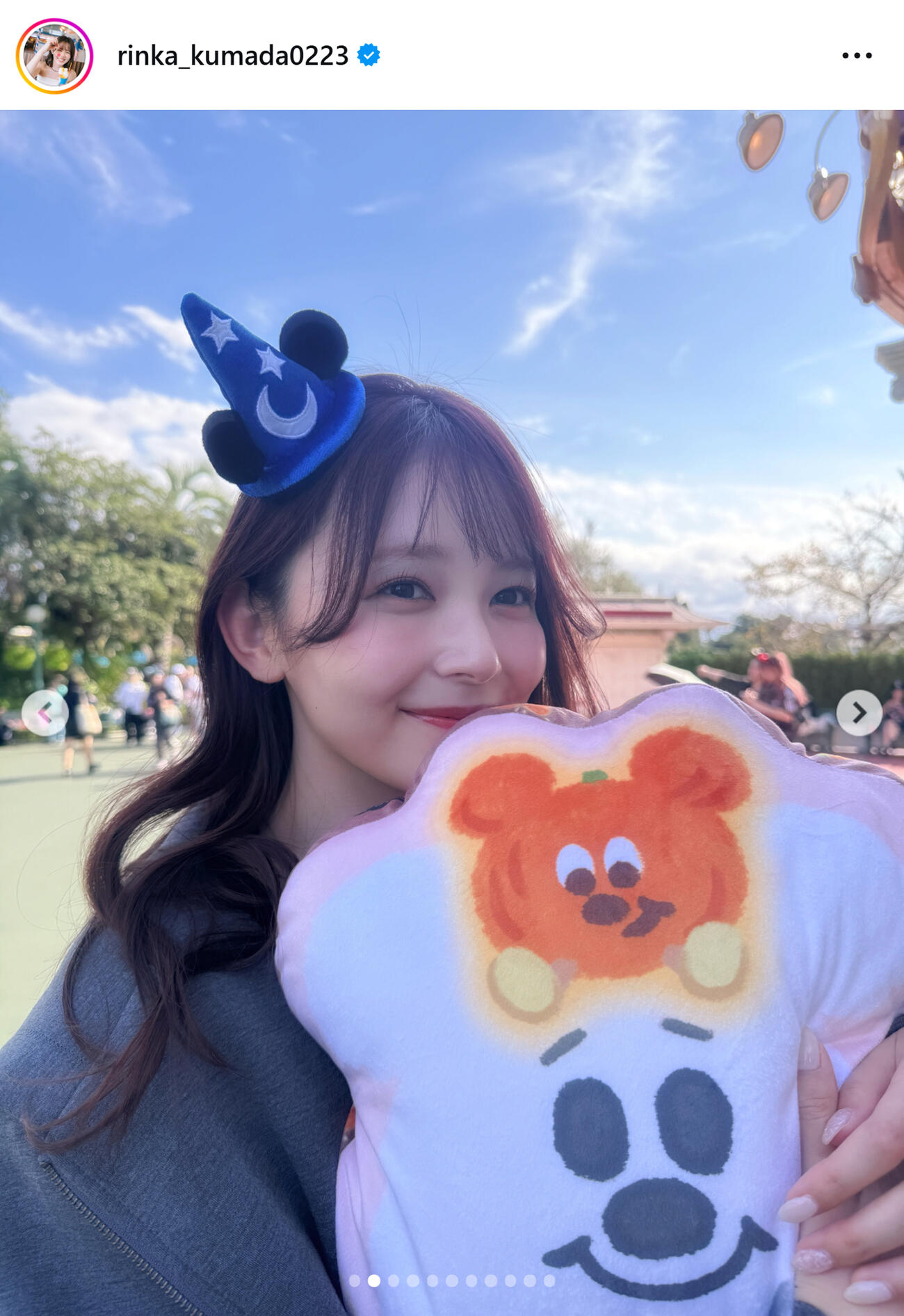 久間田琳加のインスタグラムから