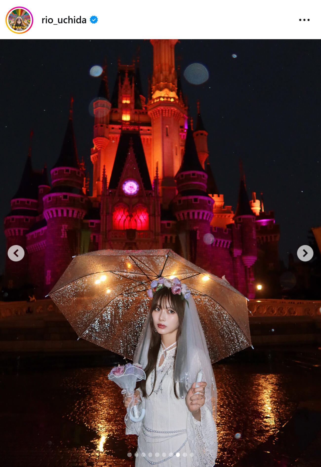 内田理央のインスタグラムから