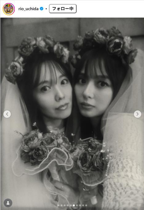 内田理央のインスタグラムから