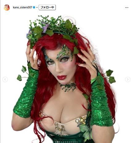 叶姉妹のインスタグラムから
