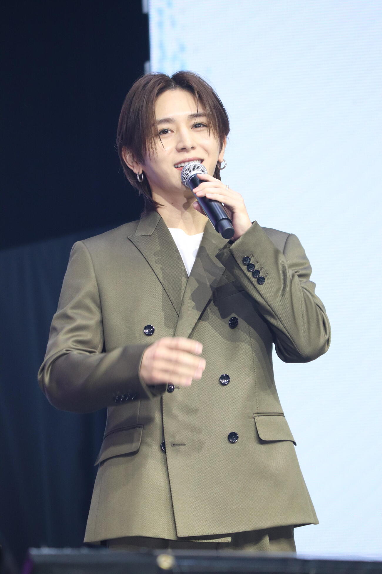 「ファイナルファンタジーXIV」メディア発表会に出席したHey！Say！JUMP山田涼介
