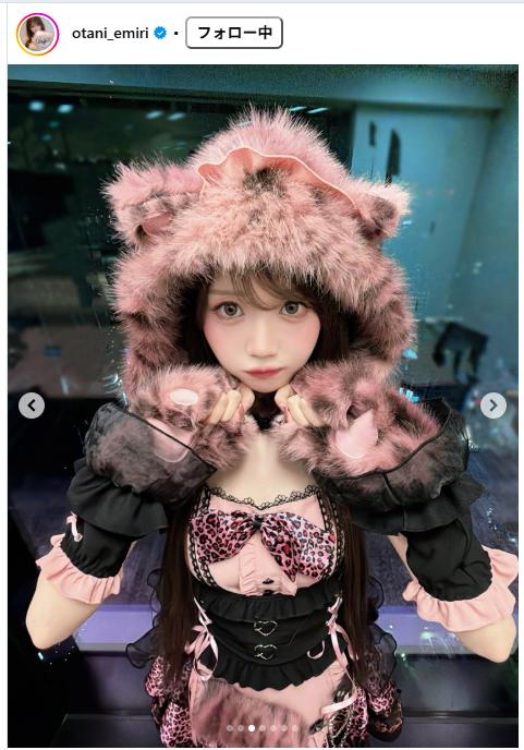 大谷映美里のインスタグラムから