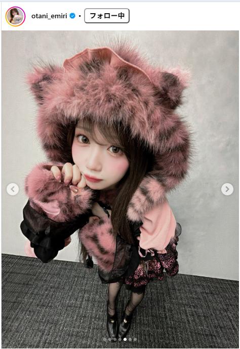 大谷映美里のインスタグラムから