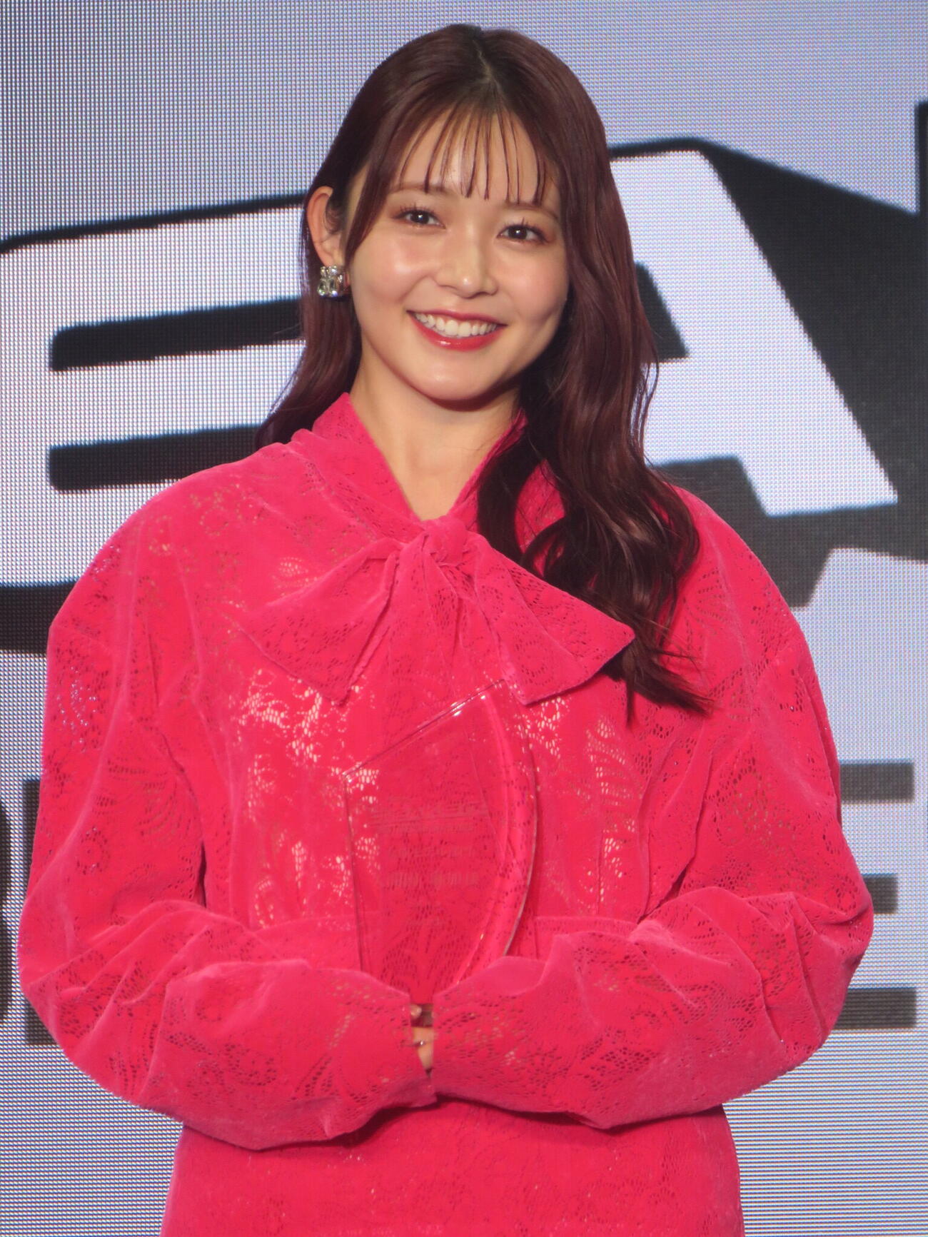 「atmos presents SNEAKER BEST DRESSER AWARD 2026」女性モデル部門を受賞した久間田琳加（撮影・川田和博）