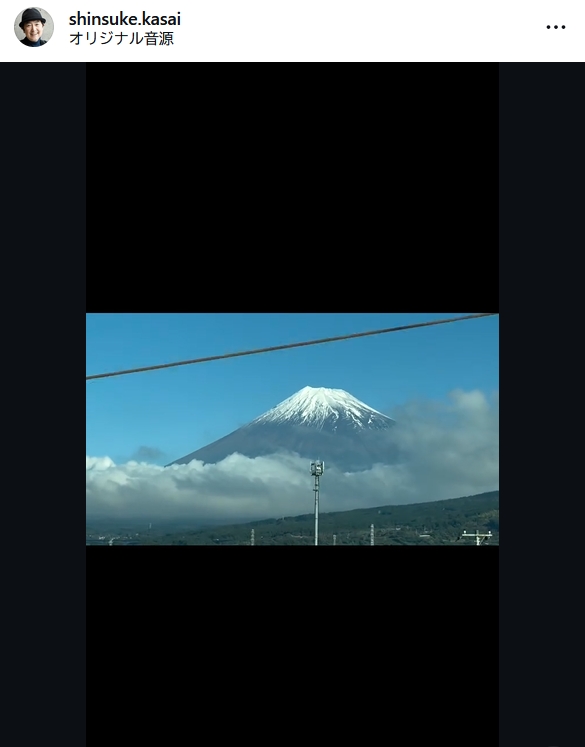 笠井信輔のインスタグラムから