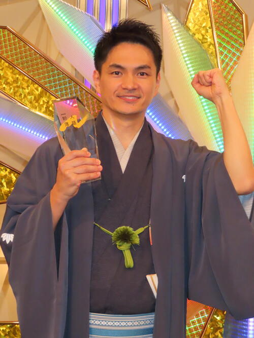 笑福亭笑利「これを超えなければ」４年以上禁酒でNHK新人落語大賞受賞「絶対獲りたいと」涙