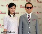 「ブラタモリ」発表会見に出席した桑子真帆アナウンサー（左）とタモリ