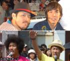 写真上はスキマスイッチ常田真太郎(左)と大橋卓弥、写真下はトータルテンボスの藤田憲右(左)と大村朋宏