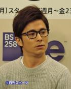 「ラジオな2人」の製作発表に出席した藤森慎吾(撮影・上田悠太)
