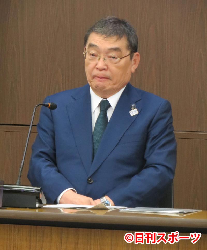 nhk籾井会長がインフル抱え会見 最後もお騒がせ 芸能 日刊スポーツ