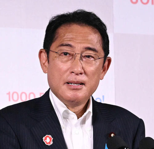 岸田文雄首相（2022年7月18日撮影）