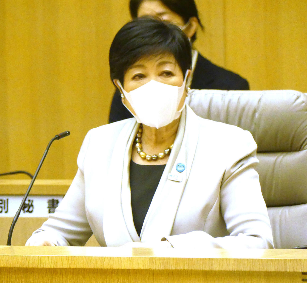 小池百合子知事（2023年1月4日撮影）