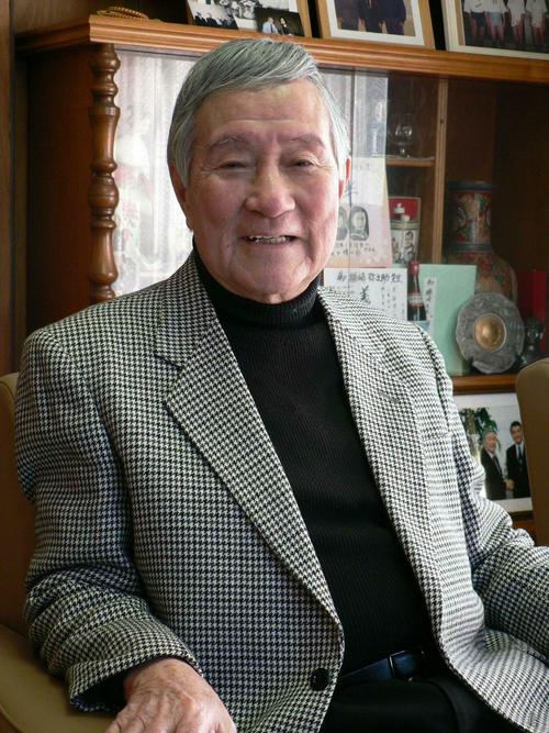 「国会の爆弾男」と呼ばれた楢崎弥之助さん（2006年2月撮影）