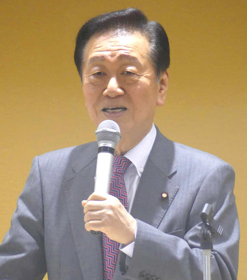 立憲民主党の小沢一郎衆院議員（2023年2月19日撮影）