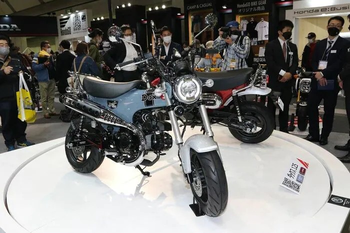 復活を果たしたホンダのダックス125（筆者撮影）