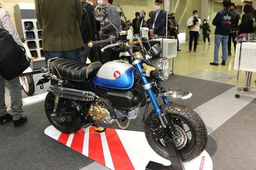 ホンダのモンキー125（筆者撮影）