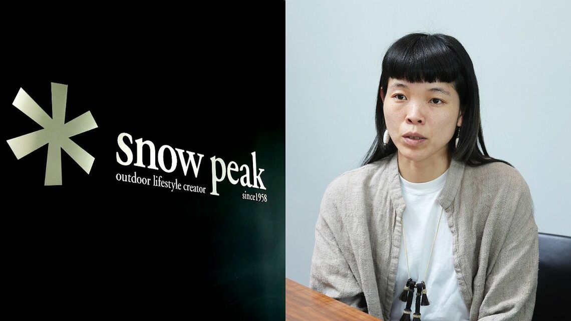 スノーピーク社長を辞任した山井梨沙氏（右）。突然の辞任が話題を呼んだが、その前から会社は転機を迎えていた（撮影：今井康一）