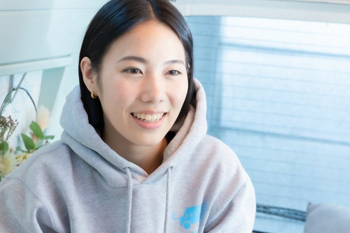 就職について考えるようになり、バンライフを決意した宮本さん（東洋経済オンライン編集部撮影）