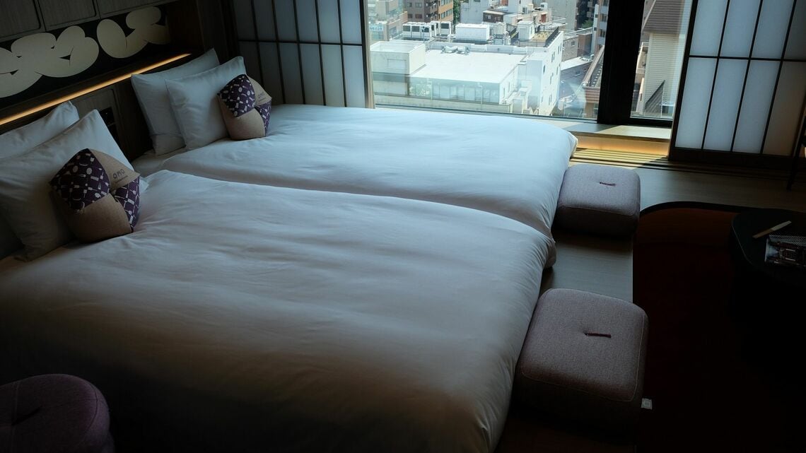 客室を多く稼働させる場合はリネンやアメニティの交換、清掃などのコストがかかる（写真はイメージ、記者撮影）