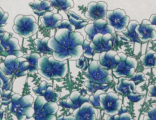 アセクサスマンさんの塗り絵作品