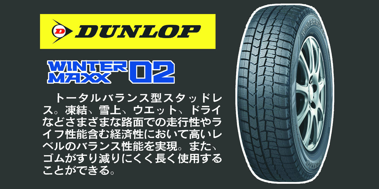 ダンロップ　ウィンターマックス02