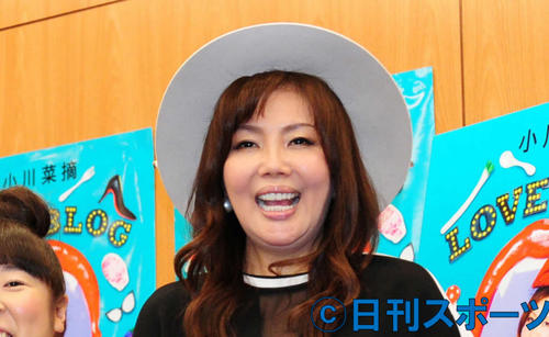 小川菜摘（2016年7月22日撮影）