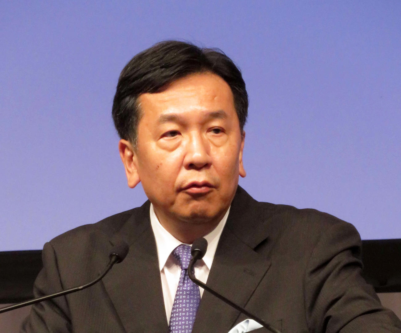 立憲枝野代表「解散2月にも」地元活動の徹底求める - 社会写真ニュース : 日刊スポーツ