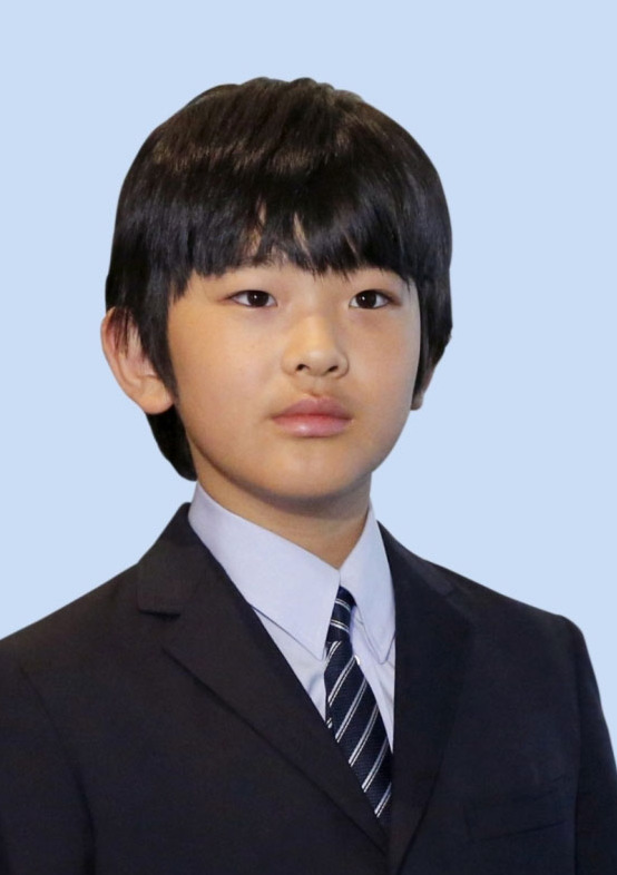 秋篠宮家の長男悠仁さま（共同）