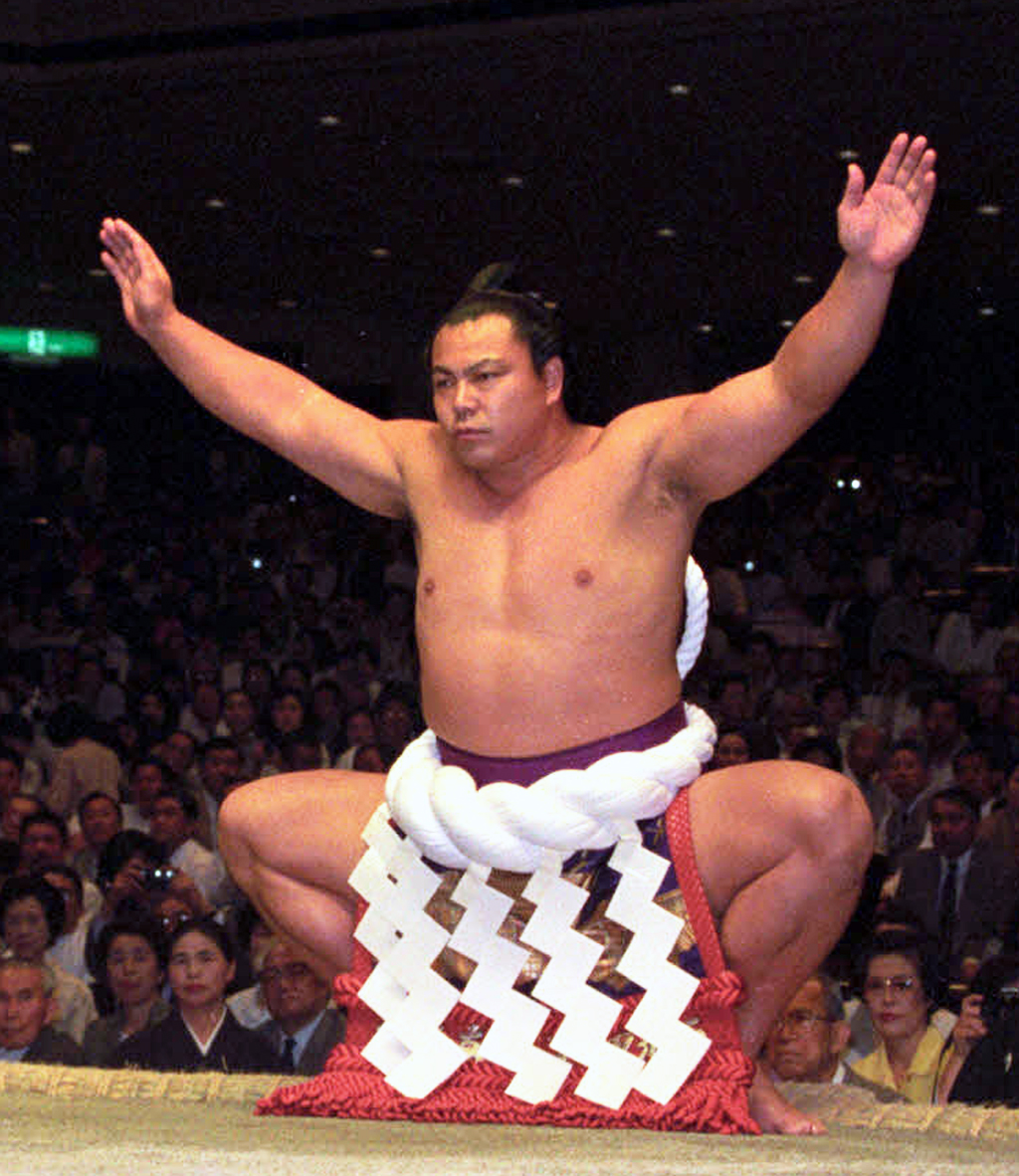 現役時代の横綱千代の富士