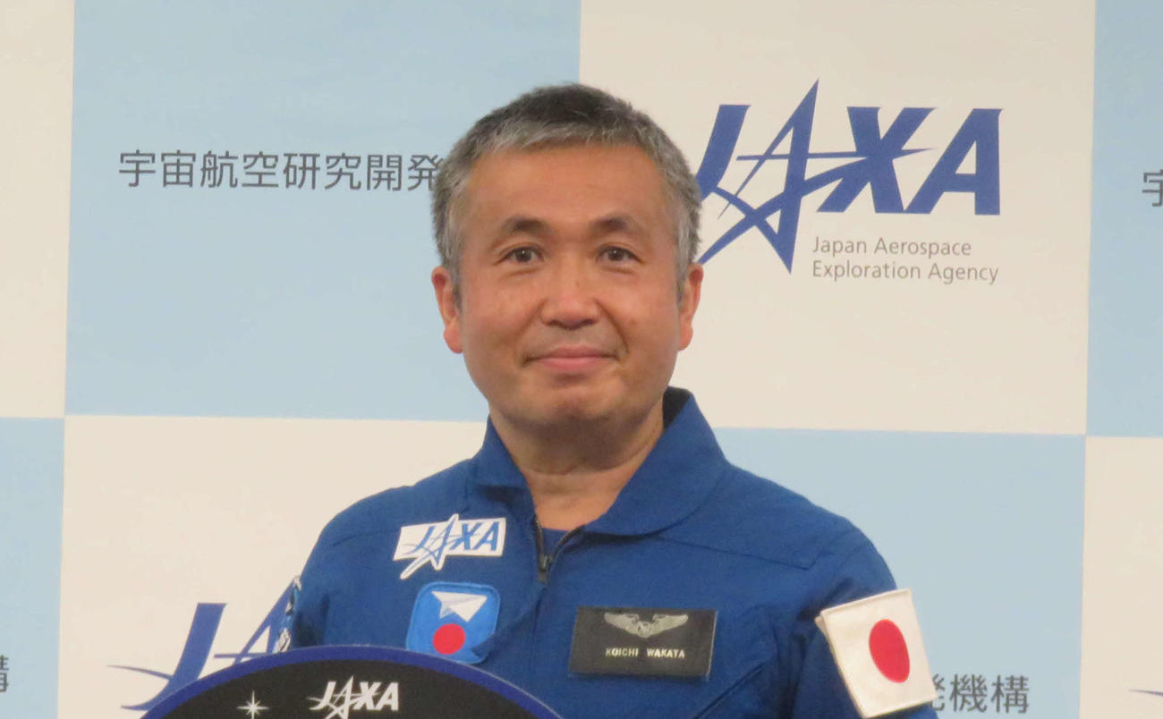 若田光一宇宙飛行士（2022年7月21日撮影）