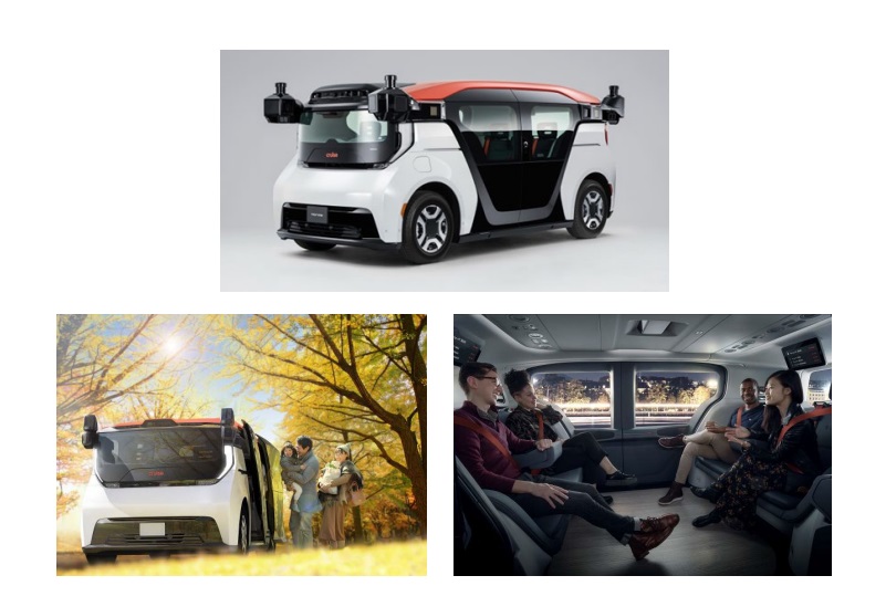 ホンダとGMなどが共同開発した自動運転専用車両「クルーズ・オリジン」（ホンダのHPから）