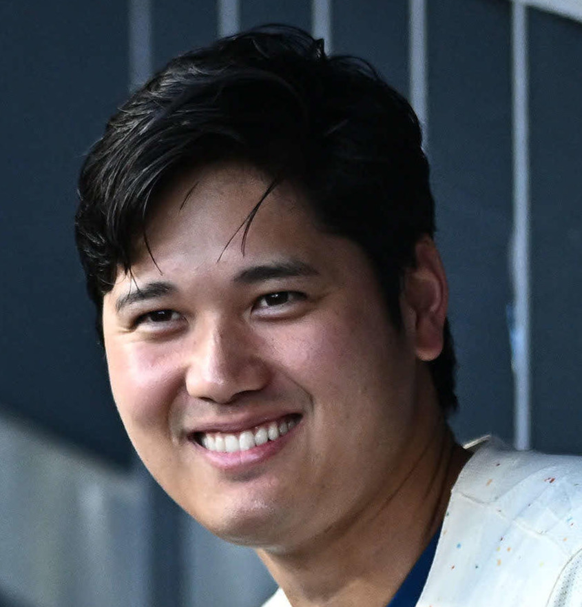 大谷翔平（25年6月撮影）