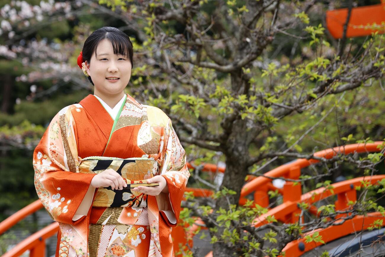葵祭の第68代「斎王代」に選ばれた塩見真桜さん