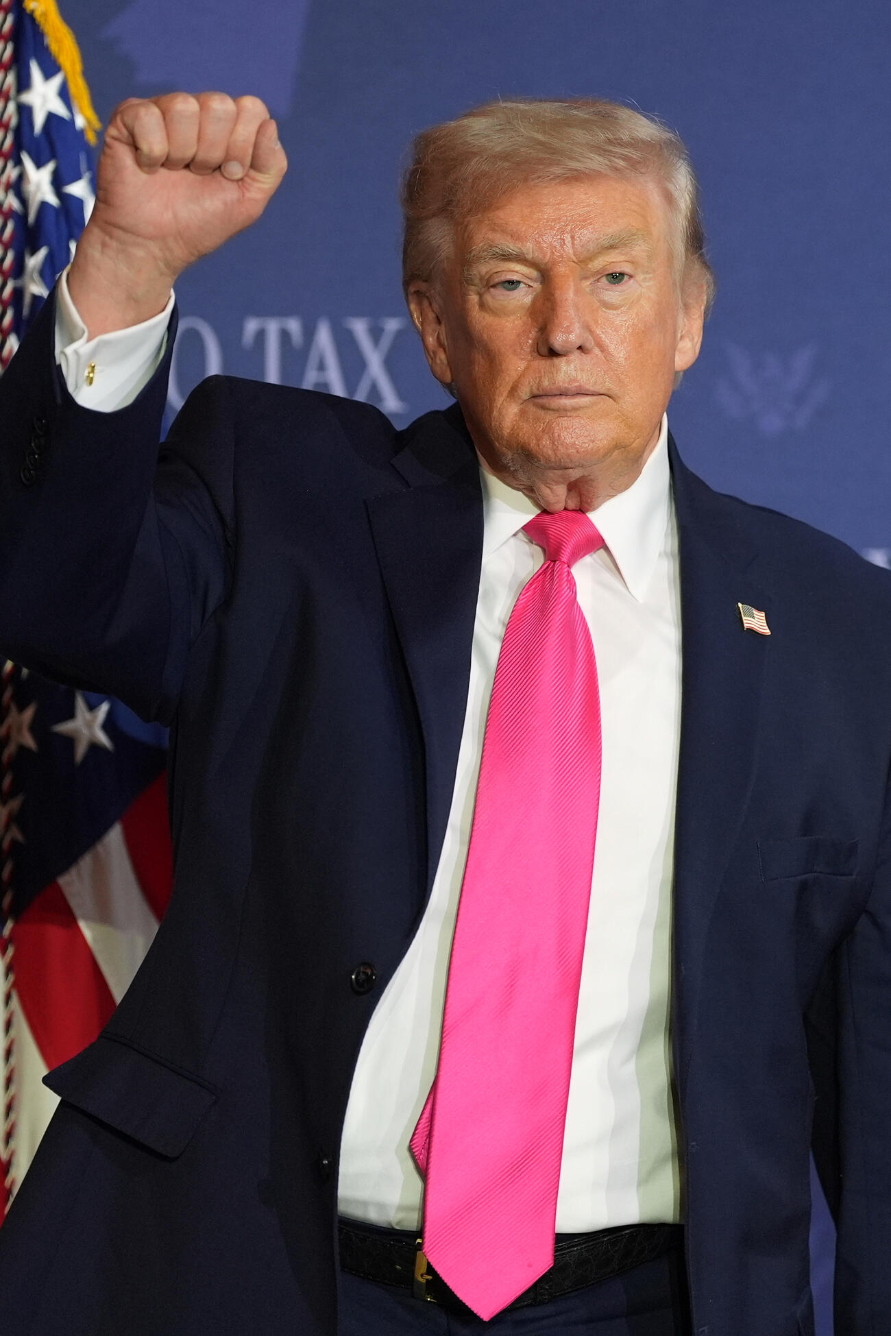 トランプ米大統領（AP＝共同）
