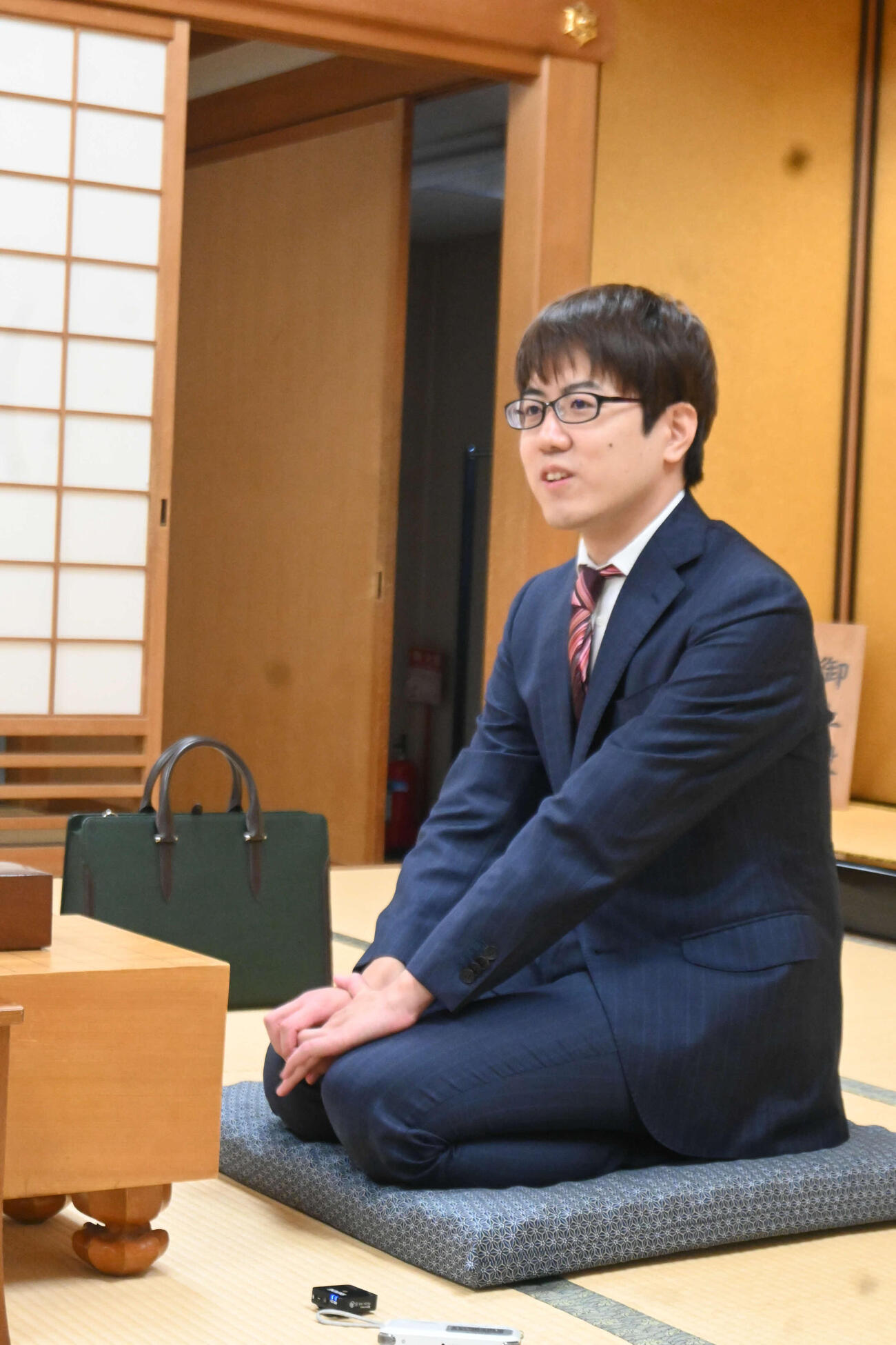 服部慎一郎七段（2024年10月撮影）