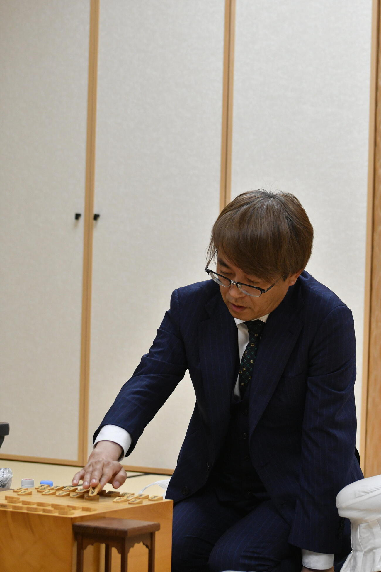 タイトル獲得通算100期への挑戦権獲得を目指して棋聖戦の挑戦者決定戦に臨む羽生善治九段