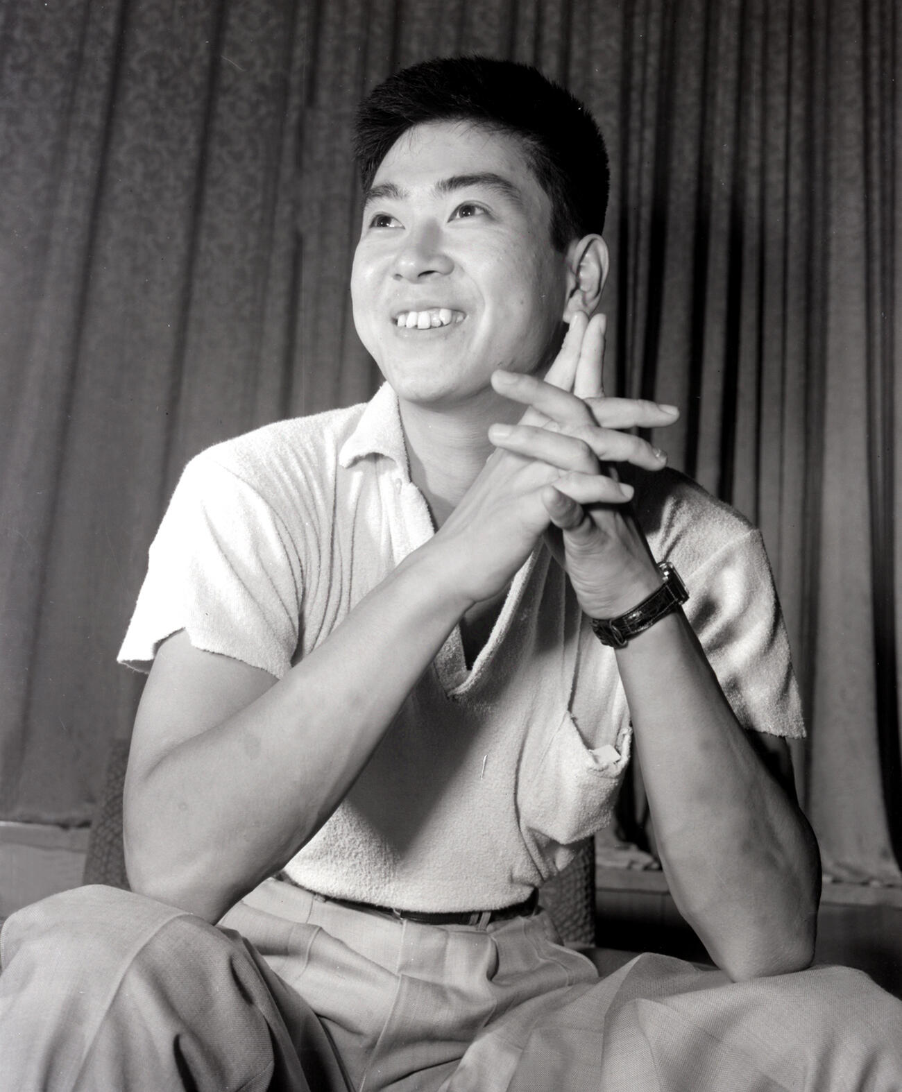 石原裕次郎さん（1956年撮影）