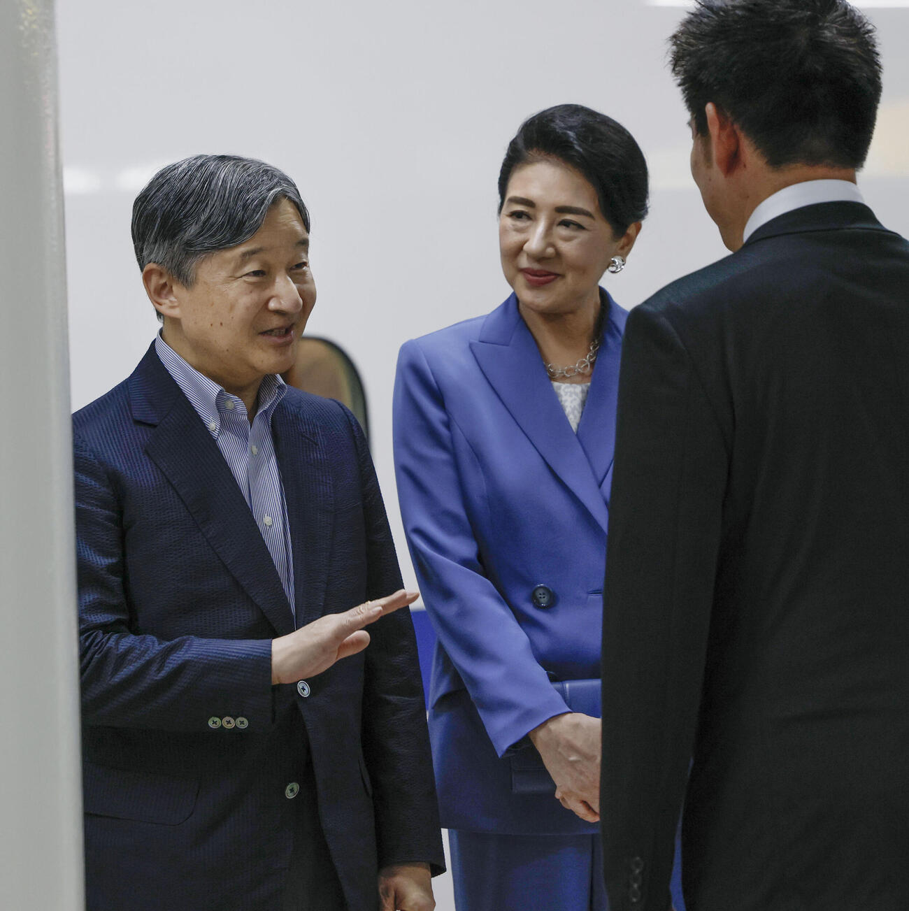 天皇皇后両陛下（代表撮影）＝2025年9月
