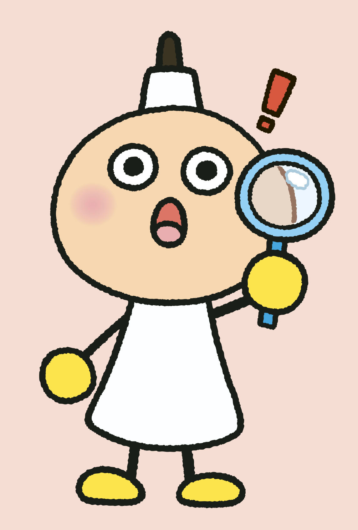 京都タワーのキャラクターだった「たわわちゃん」（もへろんスタジオ提供）(共同)