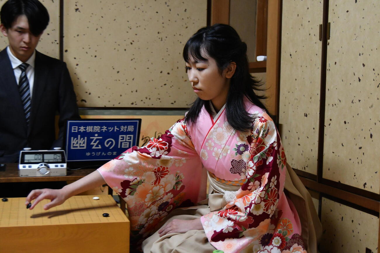 柳原咲輝二段