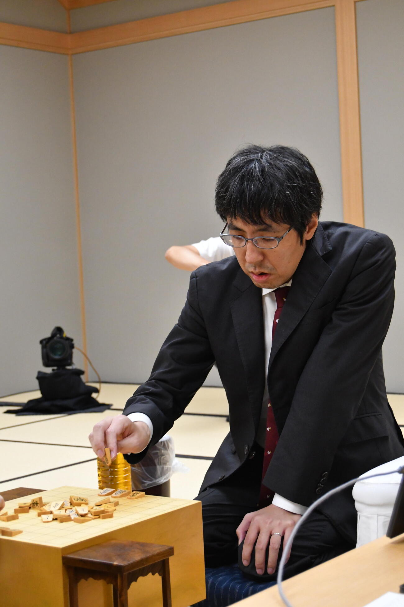 王座戦初挑戦を目指す広瀬章人九段