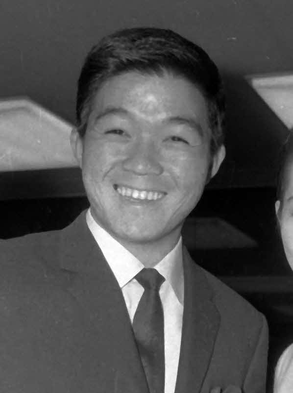 坂本九さん（1967年12月撮影）