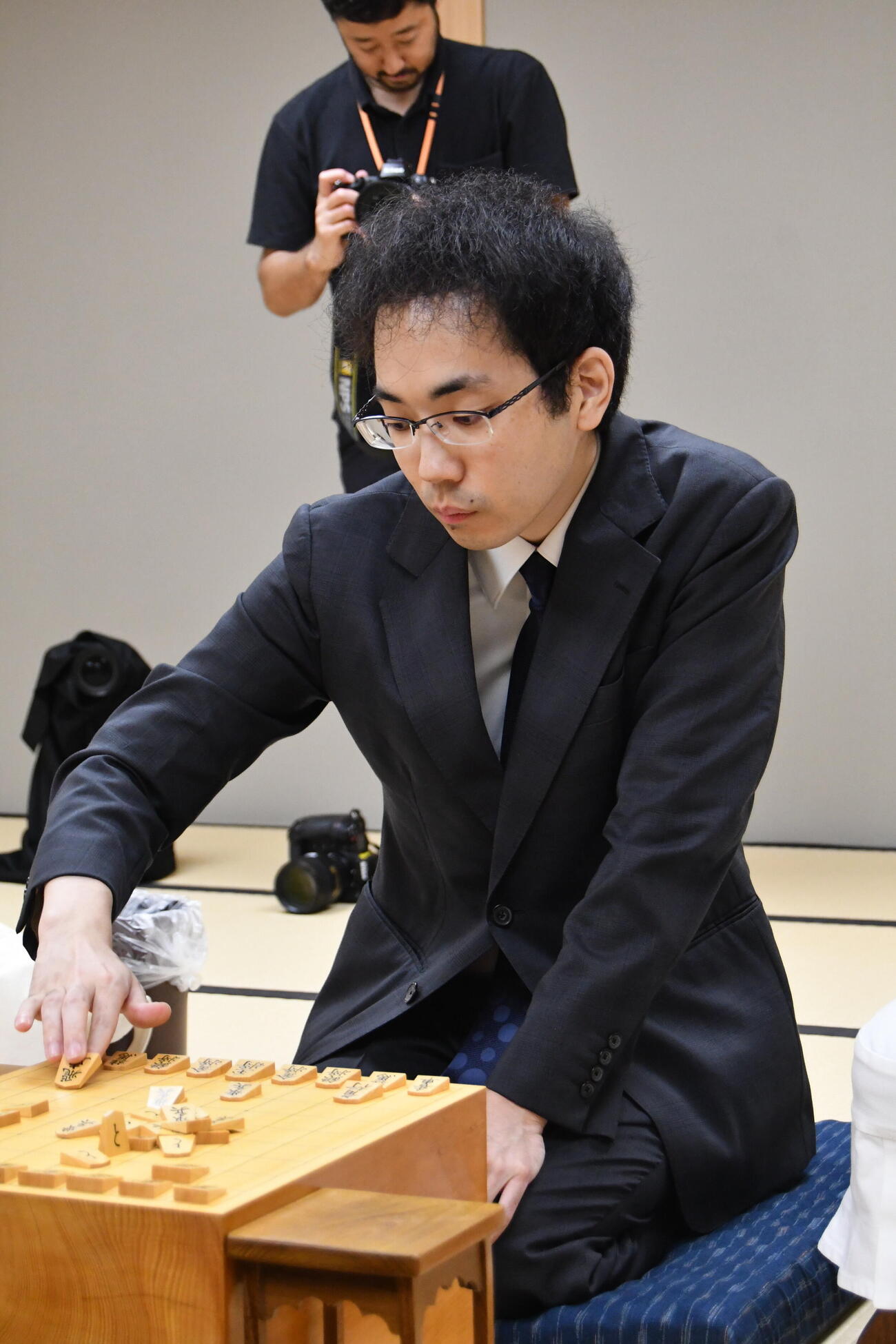 勝てばタイトル戦初挑戦と飛び級が決まる柵木幹太五段