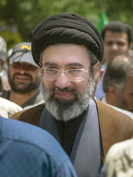 イランの最高指導者モジタバ・ハメネイ師（ゲッティ＝共同）