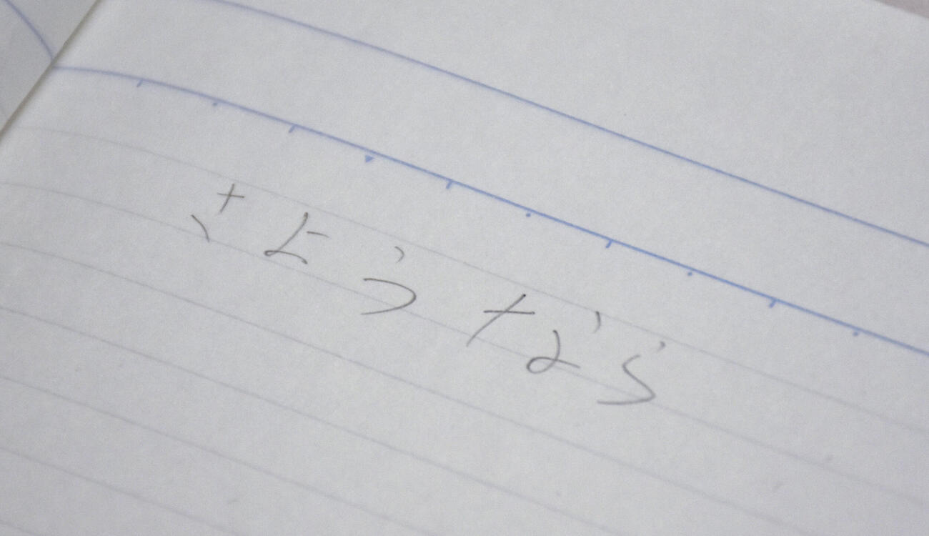 自殺したプロゴルファー志望の男性研修生の日記。「さようなら」と記されていた