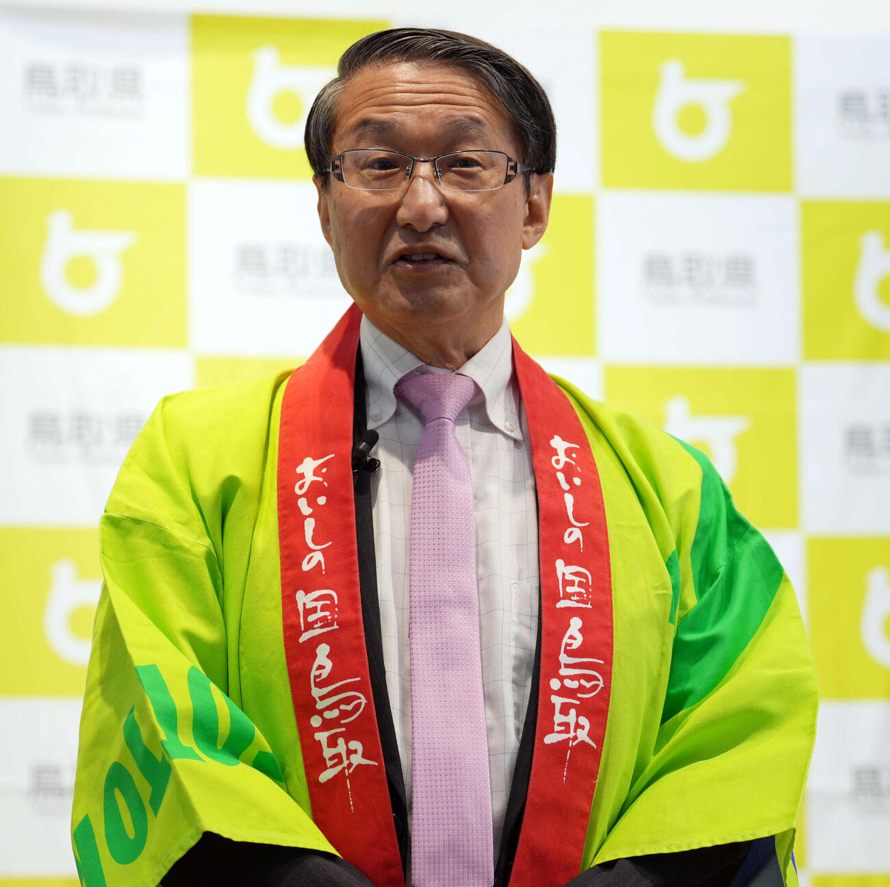 鳥取県の平井伸治知事（2025年9月撮影）