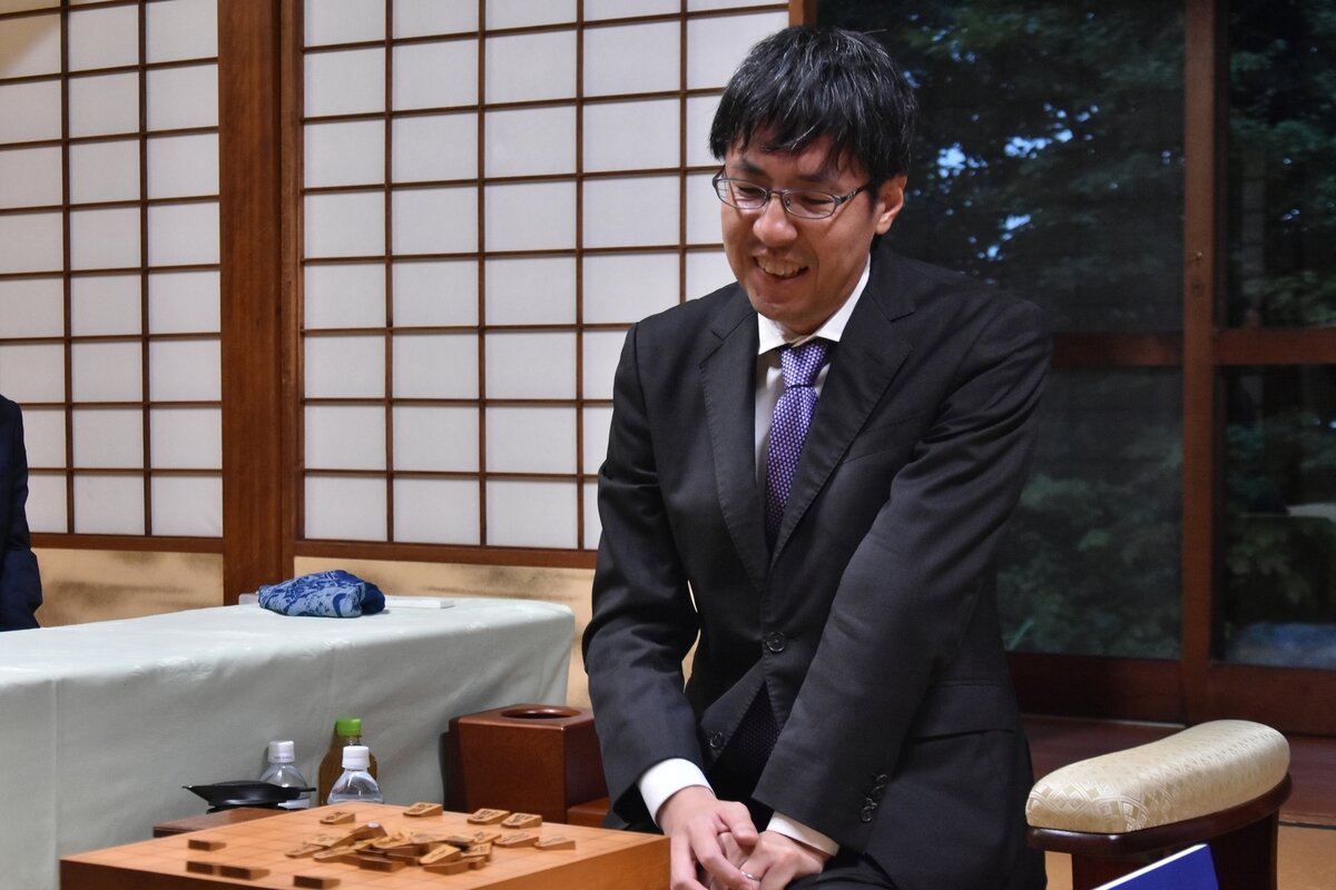 王座戦初登場の広瀬章人九段（日本将棋連盟提供）