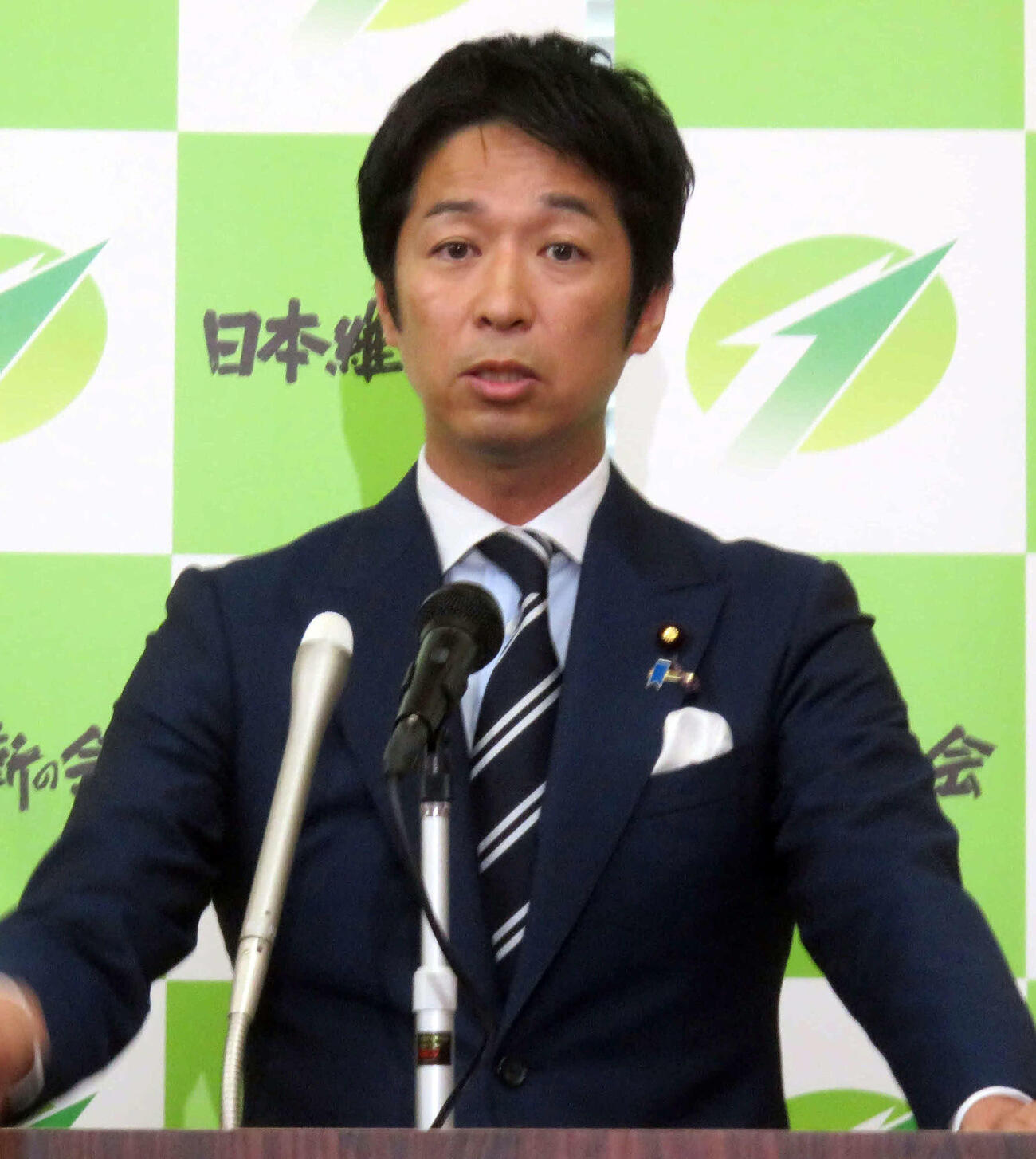 日本維新の会の藤田文武共同代表（2023年撮影）
