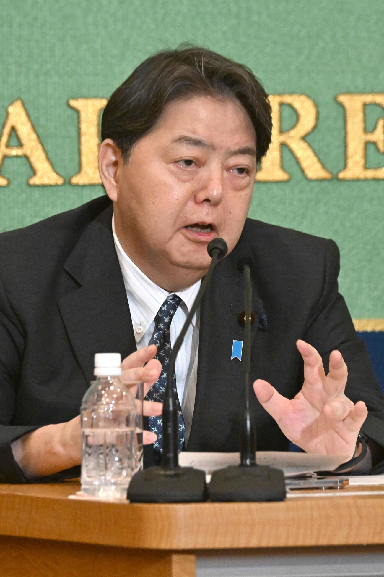 林芳正氏（2025年9月撮影）