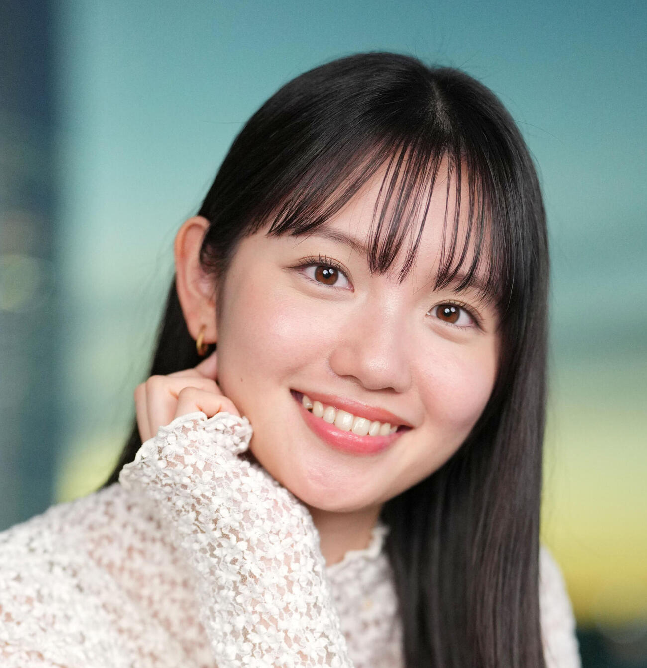 テレビ東京の田中瞳アナ（2024年10月撮影）